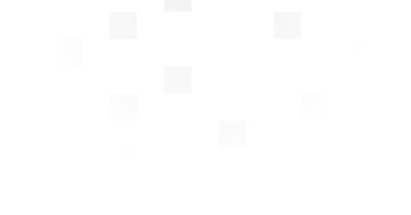 Geometric pattern of white grid squares on a black background forming a triangular shape.